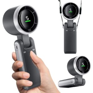 Portable Handheld Mini Fan – Foldable Turbo Airflow Fan