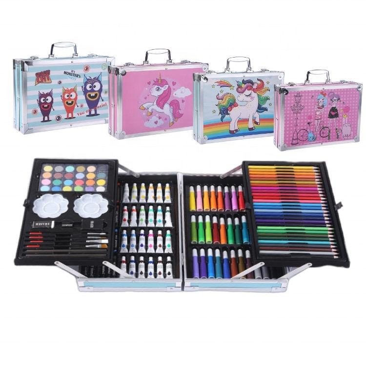 145-Piece Art Set Unicorn Color Set - Image 2