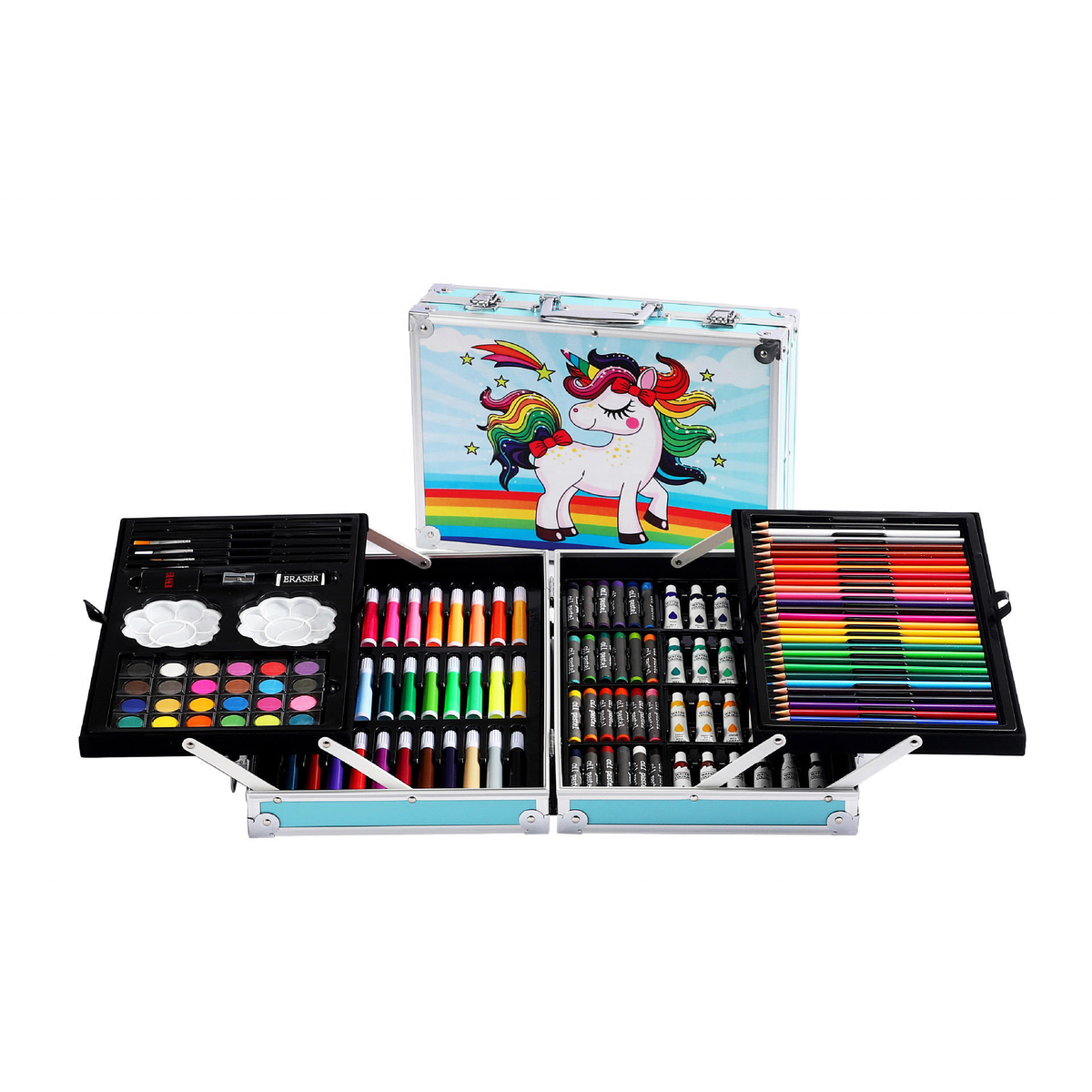 145-Piece Art Set Unicorn Color Set - Image 3