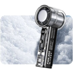 Powerful High-Speed Turbo Fan with 3000mAh Battery