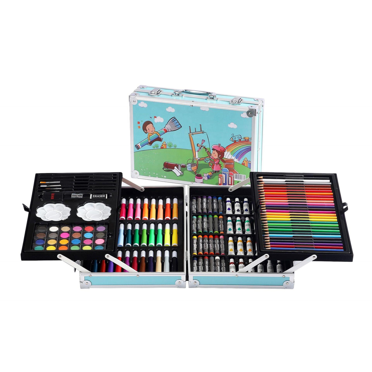 145-Piece Art Set Unicorn Color Set - Image 4